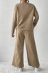 Ultra Loose Textured Slouchy Matching Pant Set