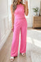 Polka Dot Print Slim Tank And Loose Pant Set