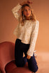 Elegant Solid Sequined Open Front Cropped Jacket