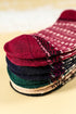 Fair Isle Reindeer Pattern Soft Knit Crew Socks