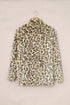 Family Matching Mom¡®s Leopard Quarter Zip Fleece Sweatshirt