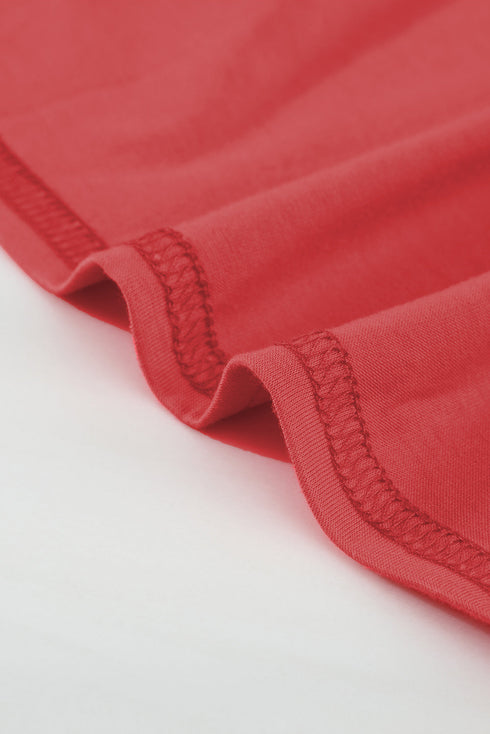 Family Matching Short Sleeve Color Block Adult Maxi Dress