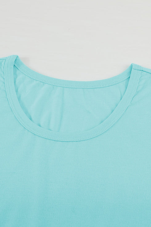 Family Matching Short Sleeve Color Block Adult Maxi Dress