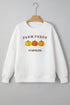 Farm Fresh Pumpkins Graphic Crew Neck Sweatshirt
