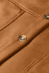Faux Suede Western Retro Hollowed Detail Jacket