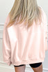 Jesus Polka Dot Mock Neck Tunic Sweatshirt