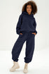 Heavyweight Fleece Hoodie And Seamed Jogger Set