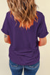 Soft Stretch Blend Crew Neck Short Sleeve Tee