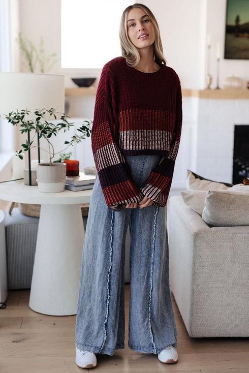 Washed Frayed Exposed Seam Wide Leg Denim Overall Jumpsuit