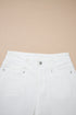 Raw Hem Ankle Length Loose Denim Jeans