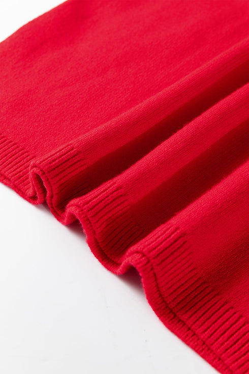 Yeehaw Graphic Sleeveless Crew Neck Knit Sweater