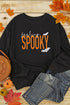 Feeling Spooky Bat Graphic Crewneck Sweatshirt