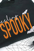Feeling Spooky Bat Graphic Crewneck Sweatshirt