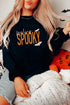 Feeling Spooky Bat Graphic Crewneck Sweatshirt