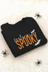 Feeling Spooky Bat Graphic Crewneck Sweatshirt
