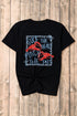 Festival Crawfish Bow Graphic Short Sleeve Crew Neck Tee