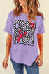 Festive Crawfish Season Graphic Short Sleeve Jersey Tee