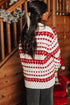Festive Fair Isle Geometric Knit Pullover Sweater