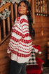 Festive Fair Isle Geometric Knit Pullover Sweater