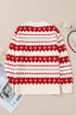 Festive Fair Isle Geometric Knit Pullover Sweater