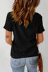 Festive Graphic Print Crew Neck Shirt