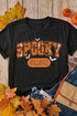 Festive Graphic Print Crew Neck Short Sleeve Tee