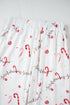 Festive Holiday Graphic Soft Knit Two Piece Lounge Set