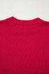 Festive Merry Graphic Crew Neck Knit Sweater