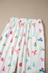 Festive Nutcracker And Tree Print Pajama Set