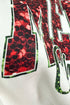 Festive Sequin Graphic Crew Neck Holiday Sweatshirt