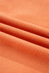 Festive Sequin Pumpkin Patch Corduroy Crew Neck Pullover