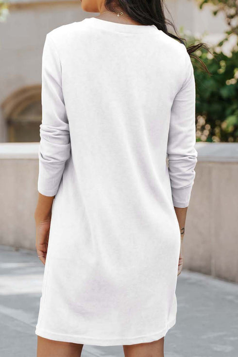 Festive Sequin Tree Button Down Cardigan
