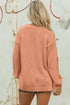 Festive Tree Motif Open Front Knit Cardigan