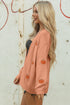 Festive Tree Motif Open Front Knit Cardigan