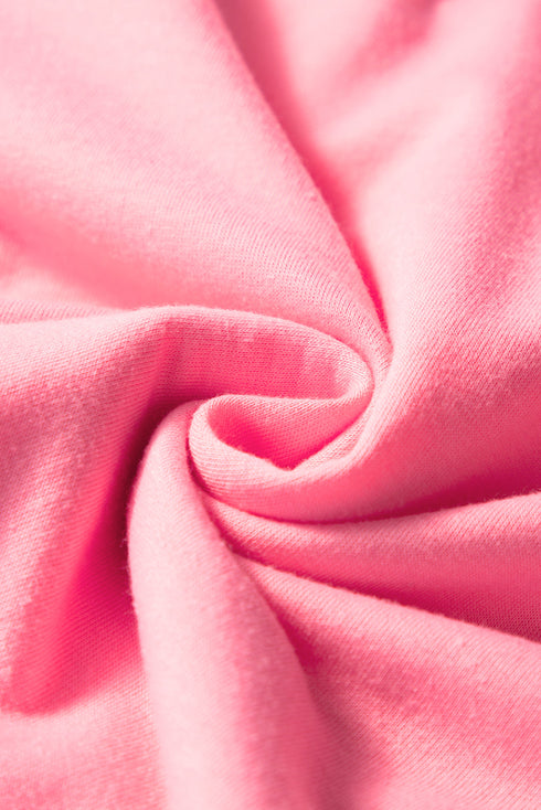 Solid Casual Hooded Short Sleeve Henley Short Set