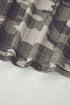 Fitted Ribbed Knit Camouflage Print Scoop Neck Tank Top
