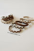 Five Piece Braided Smile Face Decor Hair Ties