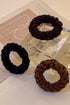 Five Piece Thick Braided Elastic Hair Tie Set