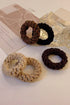 Five Piece Thick Braided Elastic Hair Tie Set