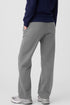 Fleece Lined Drawstring Waist Relaxed Fit Pants