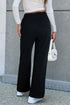 Fleece Lined Drawstring Waist Relaxed Fit Pants