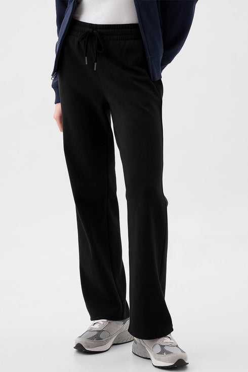 Fleece Lined Drawstring Waist Relaxed Fit Pants