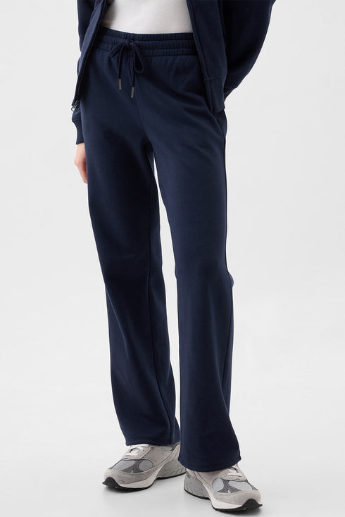 Fleece Lined Drawstring Waist Relaxed Fit Pants