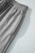 Fleece Lined Drawstring Waist Relaxed Fit Pants