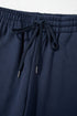 Fleece Lined Drawstring Waist Relaxed Fit Pants