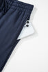 Fleece Lined Drawstring Waist Relaxed Fit Pants