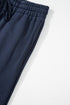 Fleece Lined Drawstring Waist Relaxed Fit Pants