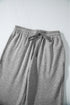 Fleece Lined Drawstring Waist Relaxed Fit Pants