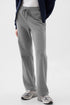 Fleece Lined Drawstring Waist Relaxed Fit Pants
