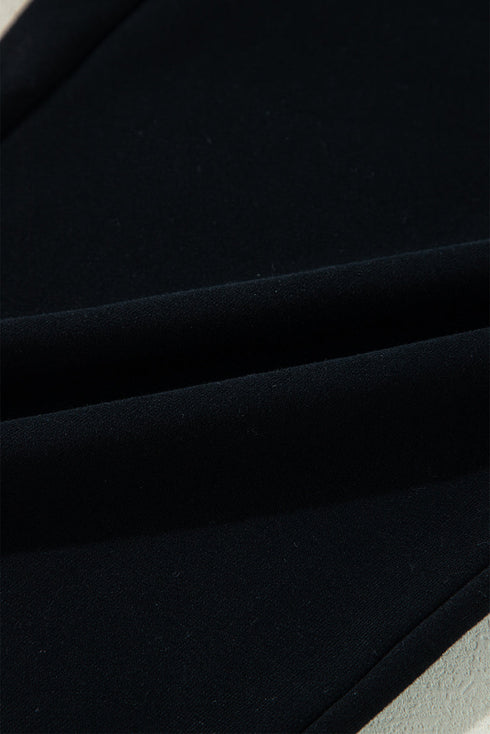Fleece Lined Drawstring Waist Relaxed Fit Pants